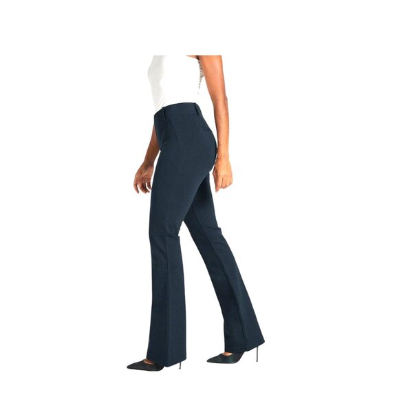 Betabrand Bootcut Classic Dress Pant Yoga Pants Navy Blue Size L Minimalist Cute - Picture 12 of 16